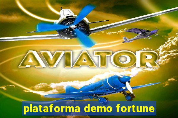 plataforma demo fortune